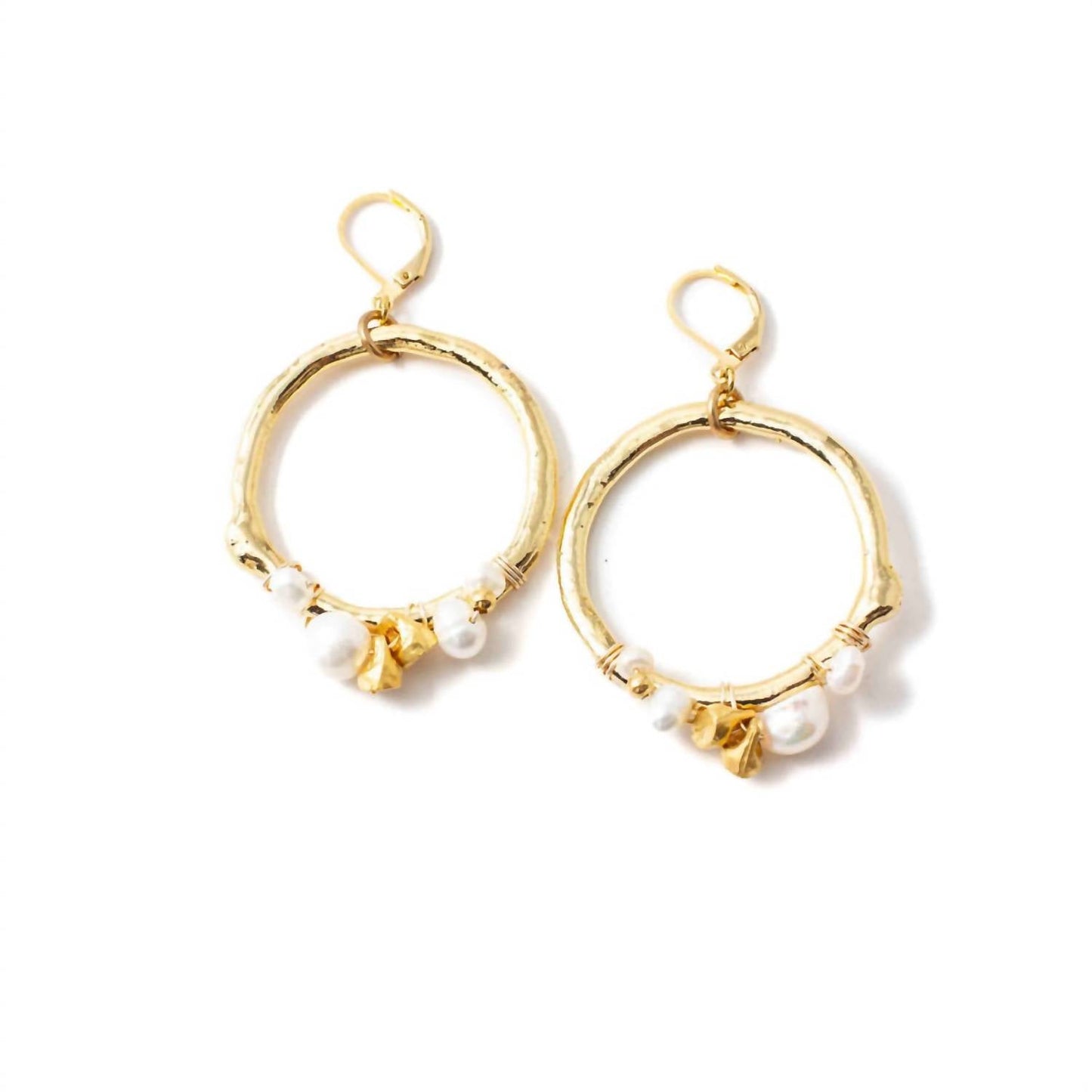 Anne-Marie Chagnon - Vincent Earring by Anne-Marie Chagnon in Gold