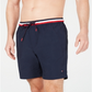 Tommy Hilfiger Men's 7 Atlantic Swim Trunks Blue Size X-Large
