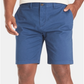 Tommy Hilfiger Men's The Flex Classic Inseam Khaki Chino Shorts Blue Size 31