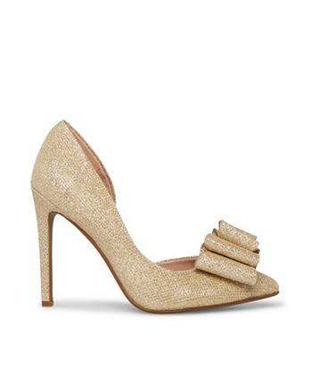 Betsey Johnson Women's Prince D'orsay Evening Pumps Yellow Size 8 M