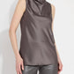 Lysse - Justine Draped Mock Neck Top