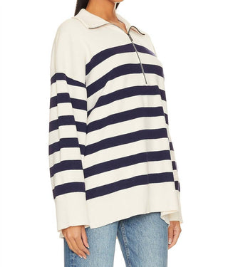 Free People - Coastal Stripe Pullover Sweater