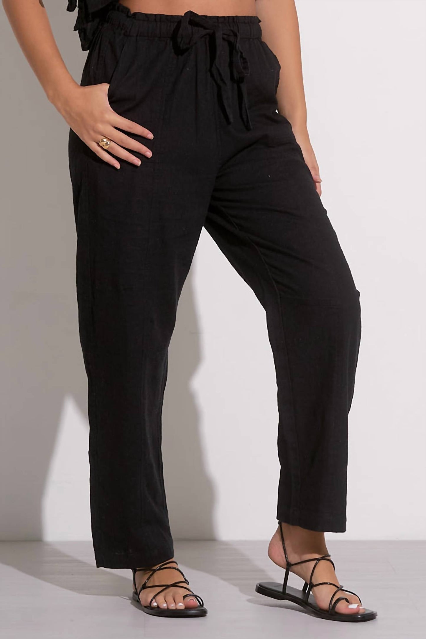 Elan - Midnight Flow Drawstring Pants