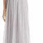 Adrianna Papell - Illusion Ruched Embroidered Mesh Gown
