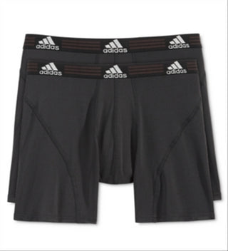 adidas Men's Performance Boxer Briefs Black Size Small