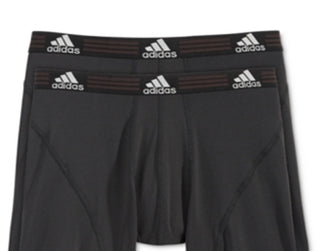 adidas Men's Performance Boxer Briefs Black Size Small
