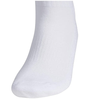 adidas Men's Cushioned Quarter Extended 6 Pack Socks White Size 12-16