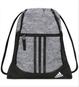 Adidas Men's Alliance Ii Sackpack Sling Backpack Gray Size Regular