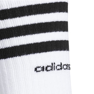 adidas Men's 3 Pk Crew Socks White Size 6-12