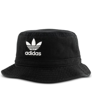 adidas Men's Washed Bucket Hat Black Size Regular