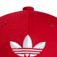 adidas Women's Relaxed Baseball Cap Red Size Regular