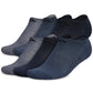 adidas Men's 6 Pk Athletic Cushioned No Show Socks Blue Size Regular