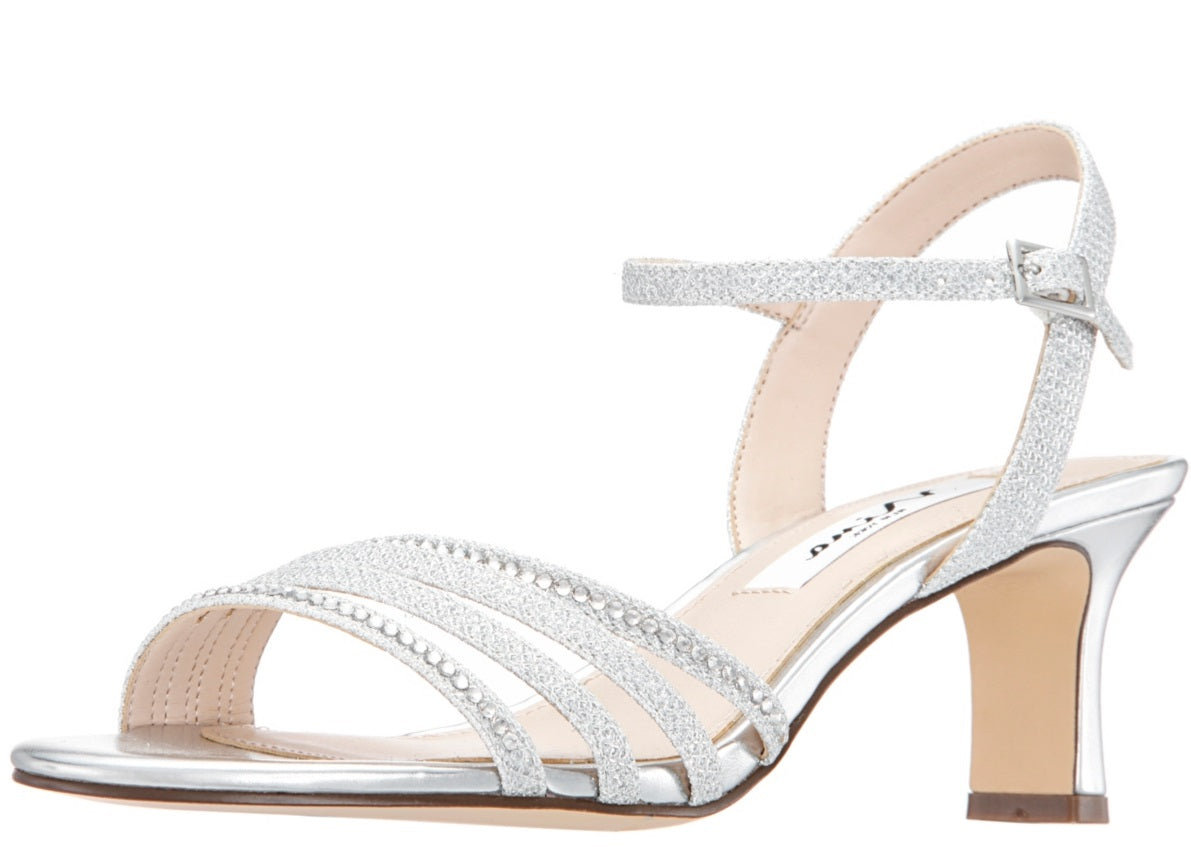 Nina Women's Nelena Sandal Gray Size 8.5 M