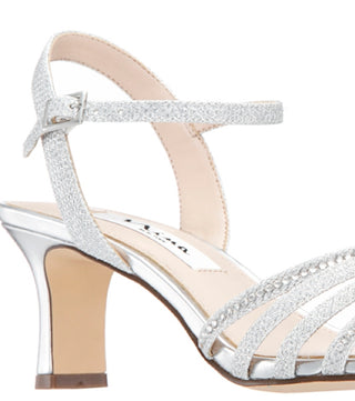 Nina Women's Nelena Sandal Gray Size 8.5 M