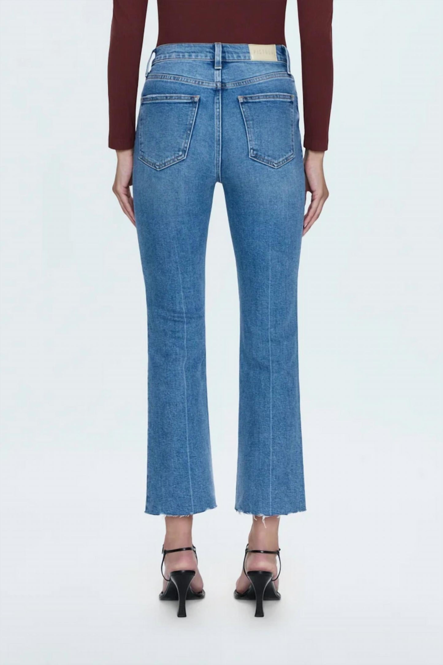 Pistola - Lennon High Rise Crop Boot-cut Jean