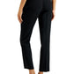 Kasper Women's Slim Straight Leg Modern Trousers Black Size 4