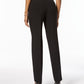 Kasper Women's Slim Straight Leg Trousers Black Size 10 Petite