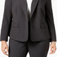 Anne Klein Women's Button Suit Separate Jacket Gray Size 18W