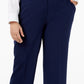 Kasper Women's Modern Dress Pants Blue Size 24W