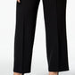 Kasper Women's Modern Dress Pants Black Size 16W