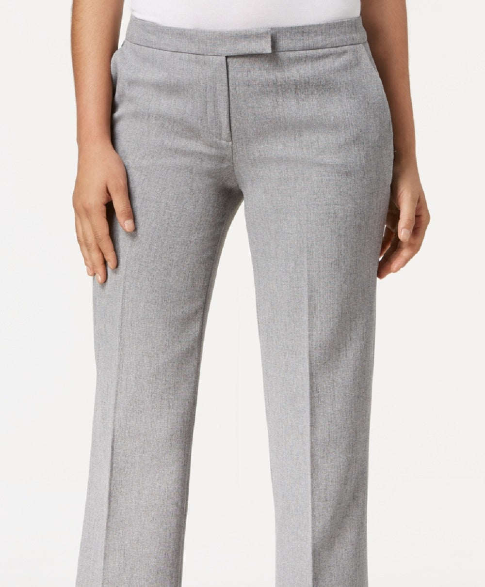 Kasper Women's Tab Waist Trouser Pants Black Size18