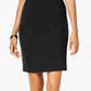 Kasper Women's Crew Neck Sheath Dress Black Size 14