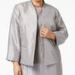 Le Suit Women's Flyaway Dress Suit Gray Petite Small