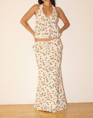 Bailey Rose - Strawberry Patch Halter Top