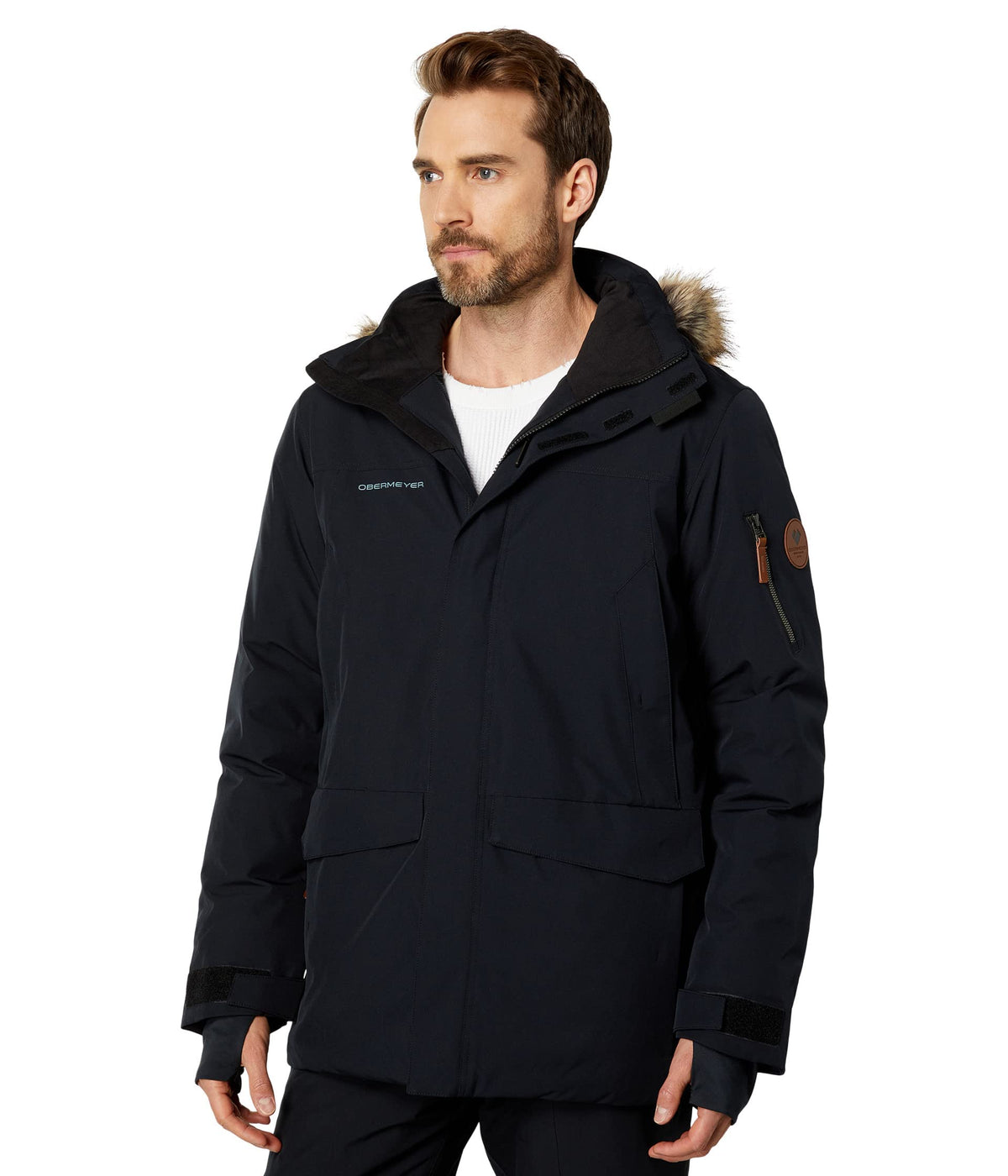 obermeyer-ridgeline-jacket-with-faux-fur-black