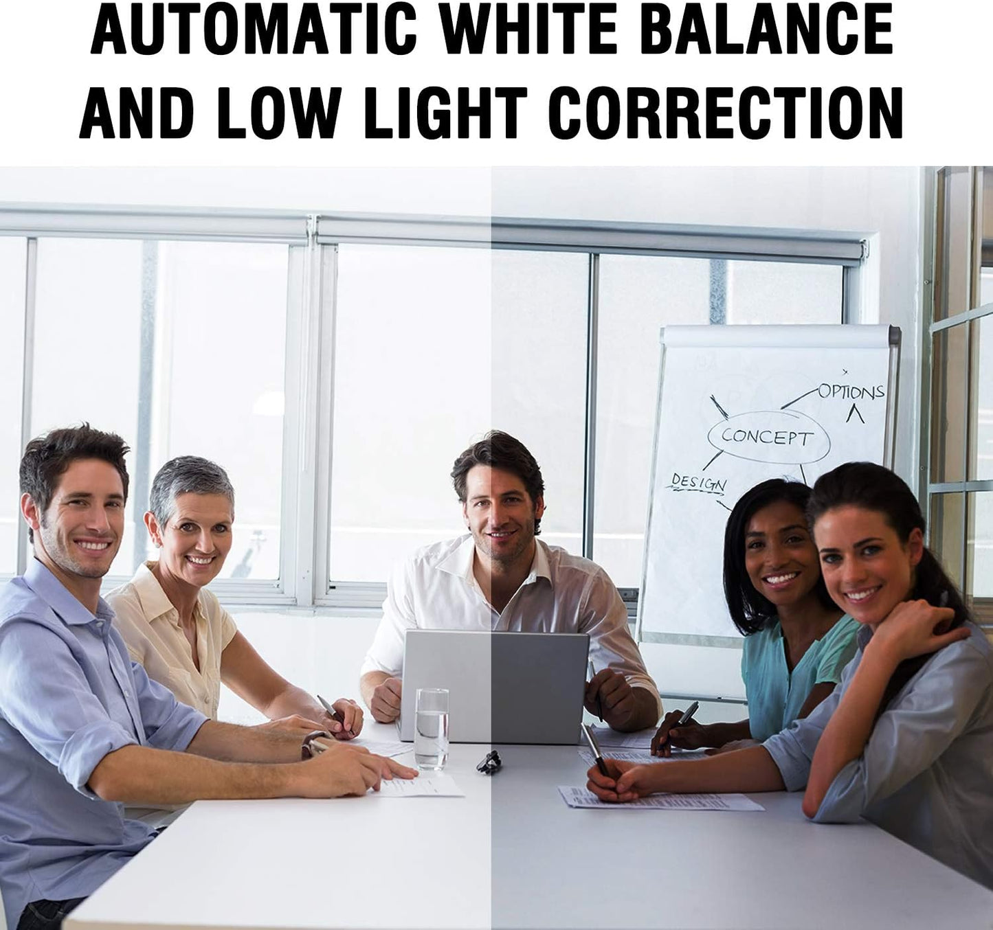 AUSDOM A340 HD 1080p/30fps Video Calling, Autofocus Web Camera with Microphone