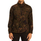 Billabong Boundary Mock Half Zip Camo Top