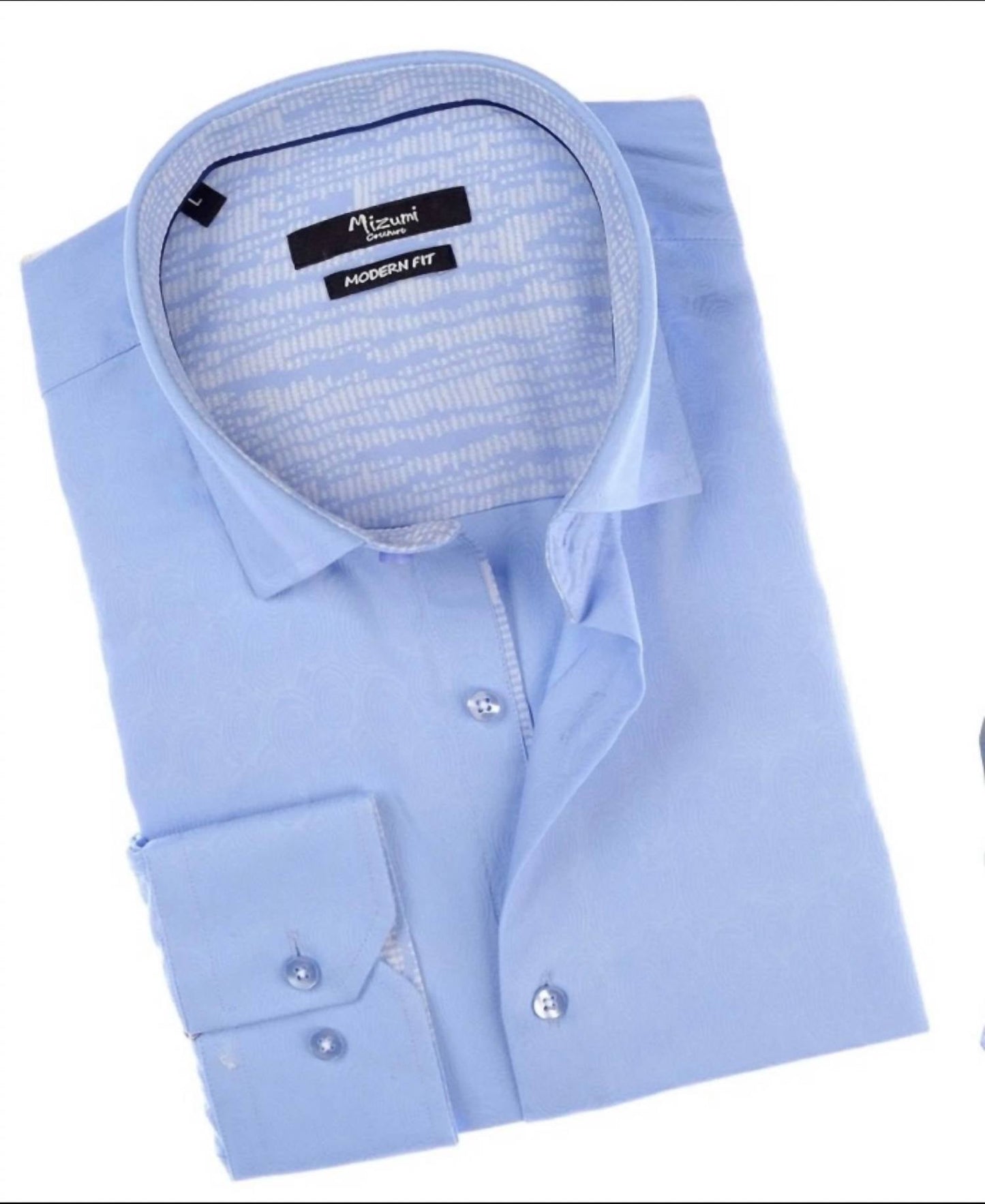 Mizumi Couture - Modern Fit Long Sleeve Sport Shirt