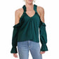 Likely - Open Shoulder Bell Sleeves Top
