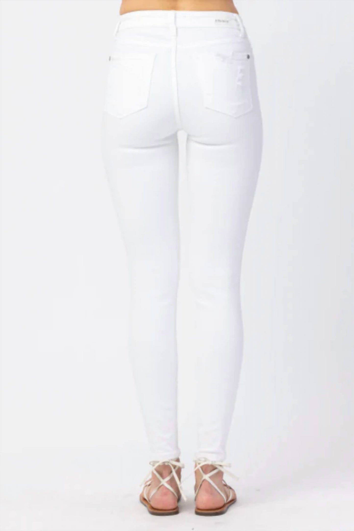 Judy Blue - Mid-rise Destroyed Skinny Jeans
