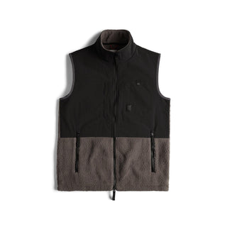 Topo Designs Subalpine Fleece Vest - Men's Charcoal