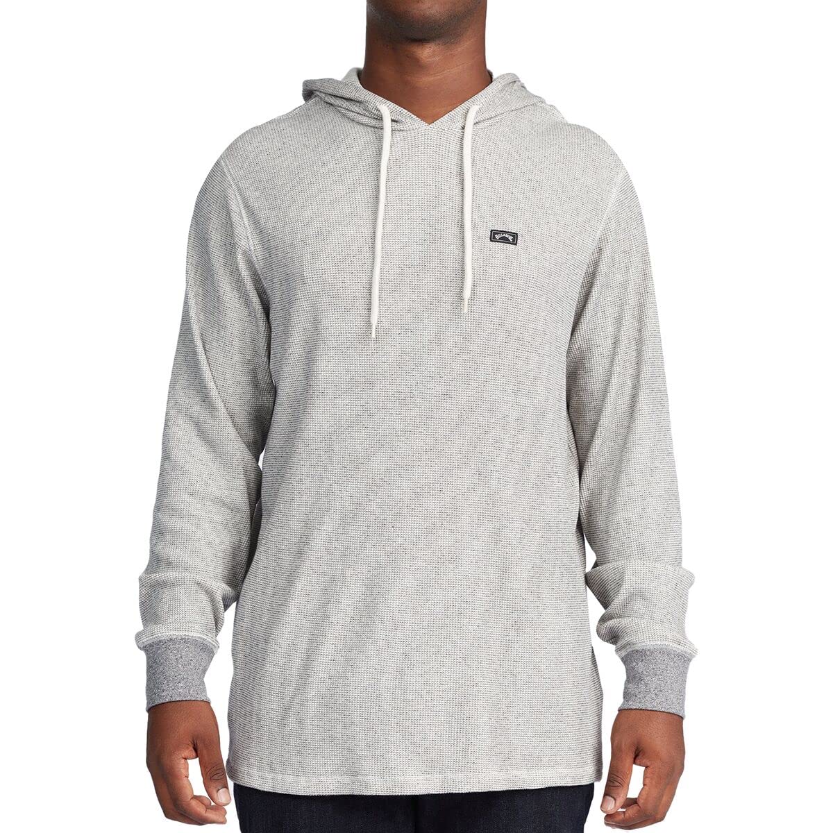 Billabong Men's Keystone Thermal Pullover Hoodie - Oatmeal