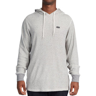 Billabong Men's Keystone Thermal Pullover Hoodie - Oatmeal