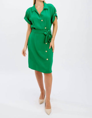 Frank Lyman - Knee Length Wrap Style dress