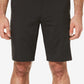 PGA Tour Men's Big And Tall Flat-Front Shorts Black Size 50