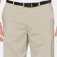 PGA Tour Men's Classic Fit Stretch Heather Performance Shorts Brown Size 40