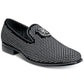 Stacy Adams Men's Swagger Studded Ornament Slip On Shoes Gray Size 8.5 M