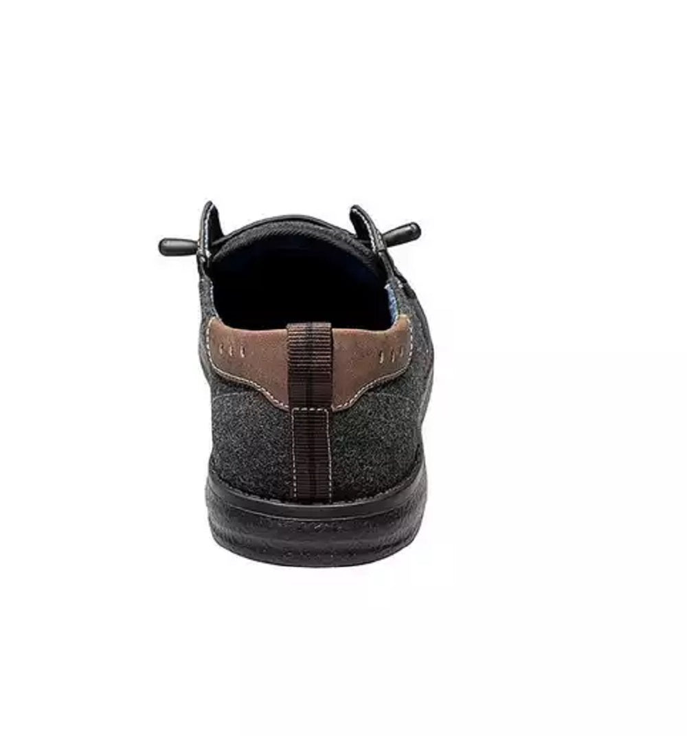 Nunn Bush Men's Brewski Moccasin Toe Slip On Sneakers Shoes Black Size 7.5 M