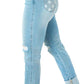 Judy Blue - Mid Rise Star Pocket Boyfriend Jeans