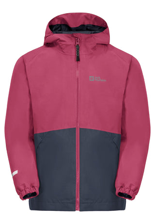 Jack Wolfskin Iceland 3In1 Jacket - Dark Fuchsia