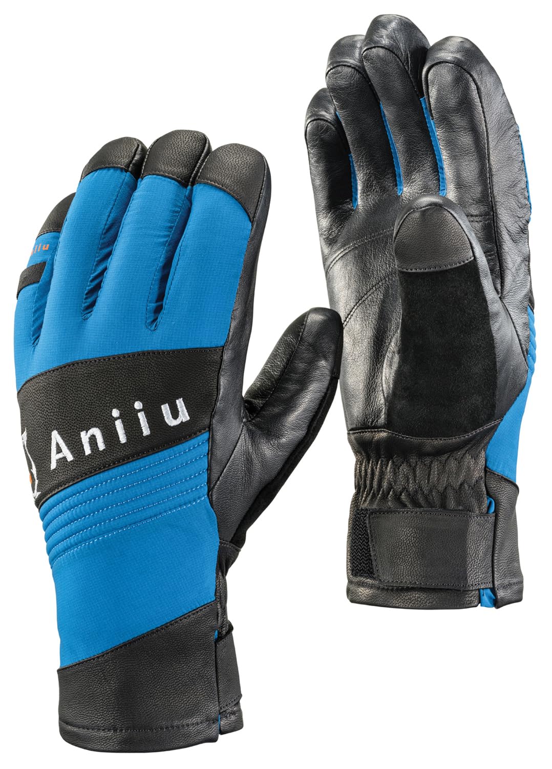 Aniiu Ossa Touch Screen Compatible Winter Gloves - Penguin Blue