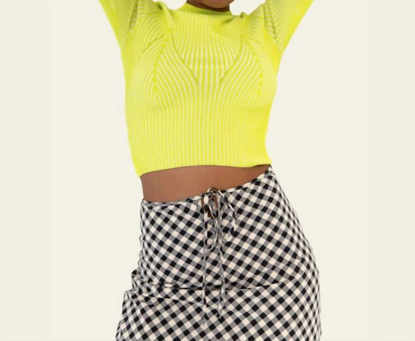 Find Me Now - Audrey Ribbed Knit Crop Top