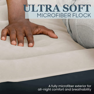 Double High Inflatable Bed for Home, Travel & Camping