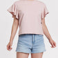 Another Love - Milani Ruffle Sleeves Top