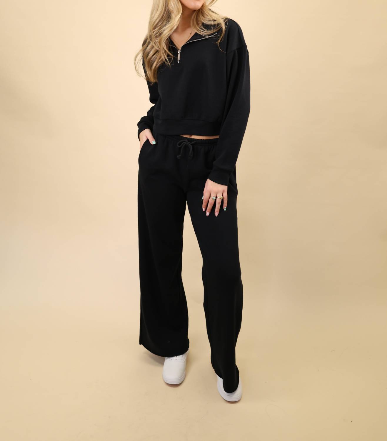 Z Supply - Downtown Wide Leg Sweatpant