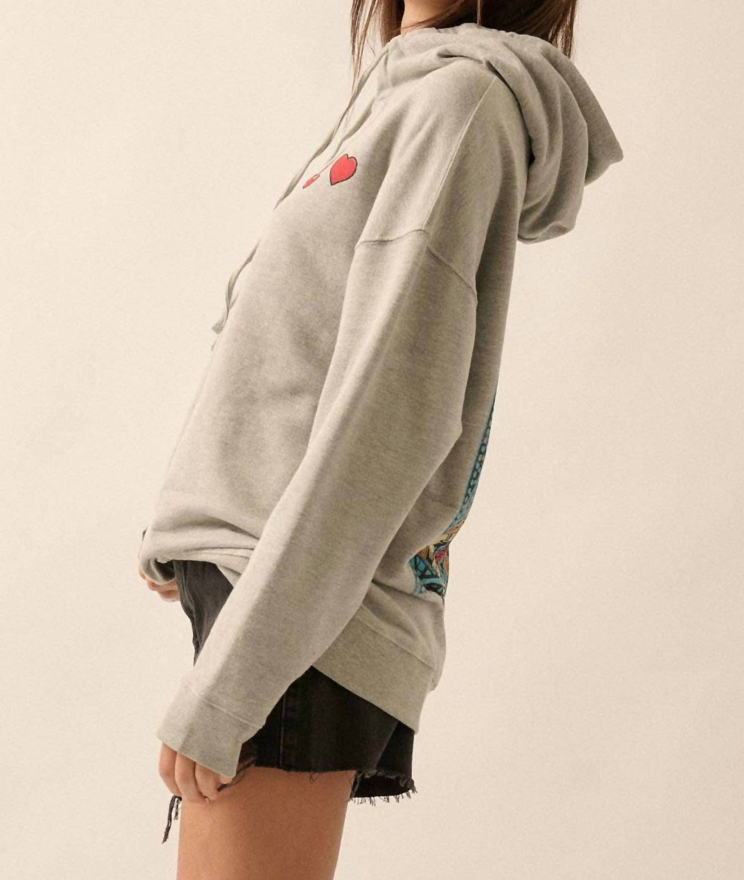 Promesa - Queen Of Hearts Graphic Hoodie